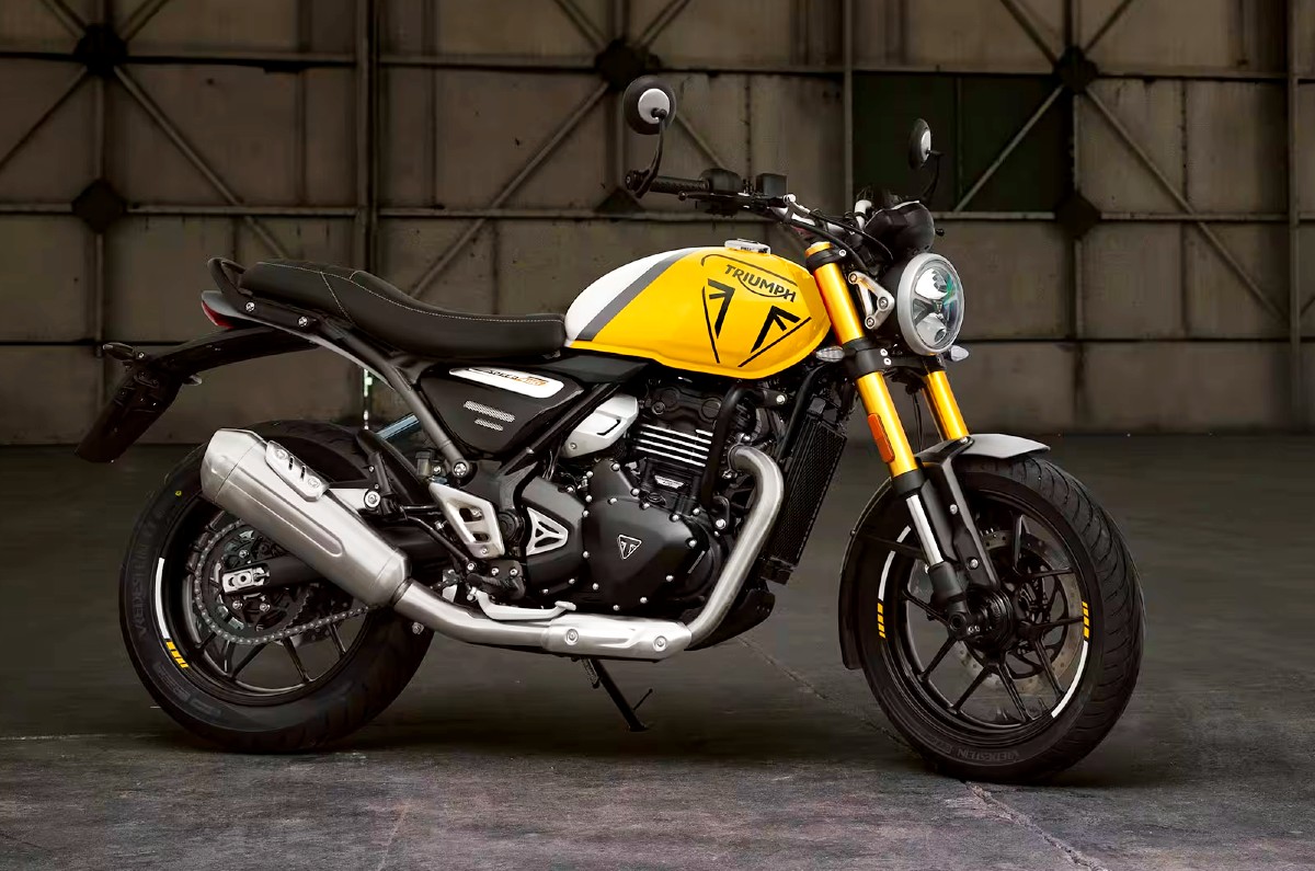 Triumph Speed 400 front right static